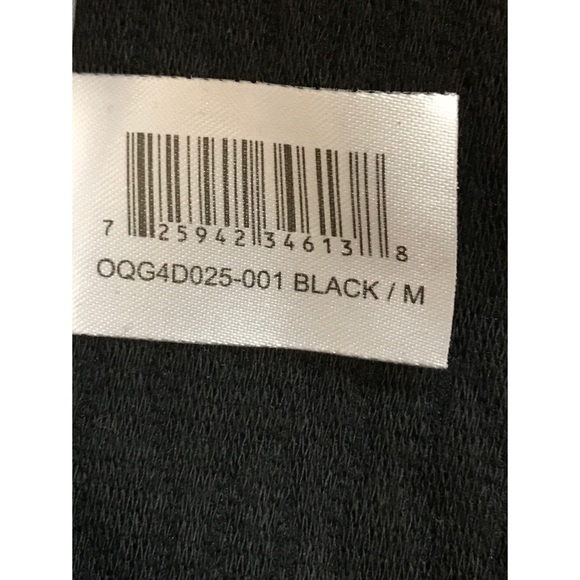 BCBG BLACK MEDIUM LOW CUT ZIP-UP JACKET - Picture 7 of 7